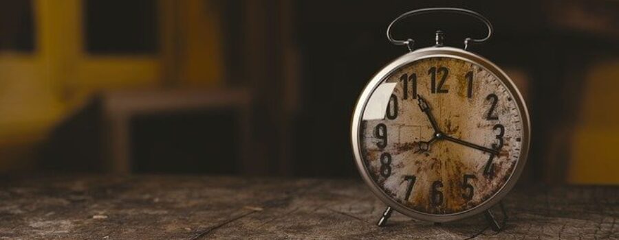 alarm clock representing wake up call for change