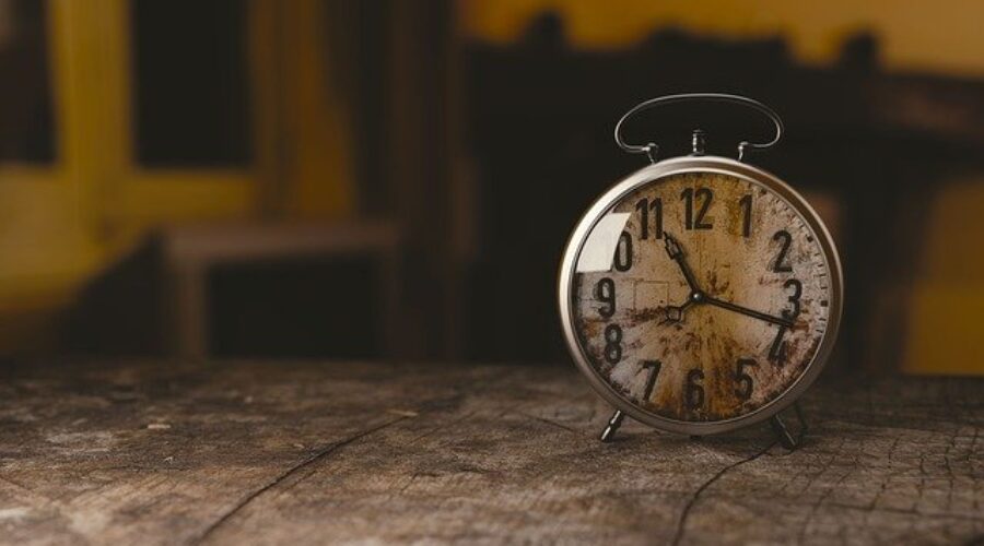 alarm clock representing wake up call for change